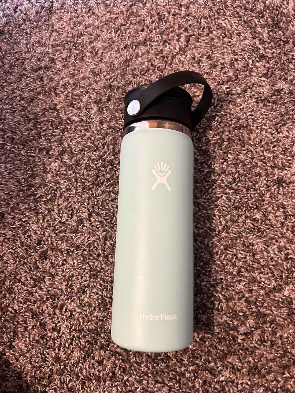 Hydro Flask Bright Blue Bottle with Black Flex Cap 20 oz